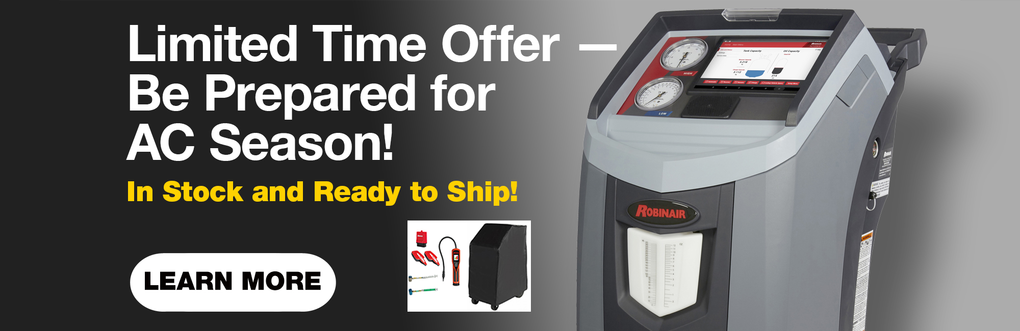 AC equipment available now